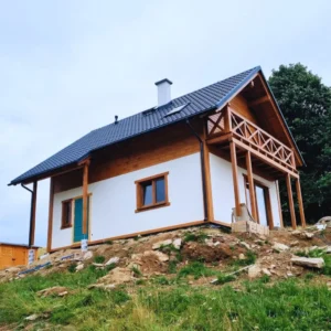 Montana II projekt domu drewnianego szkieletowego Mildo