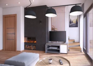 Nebraska projekt domu drewnianego szkieletowego Mildo domy drewniane