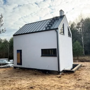 Nebraska II projekt domu dom drewniany szkieletowy firma Mildo Pomorze