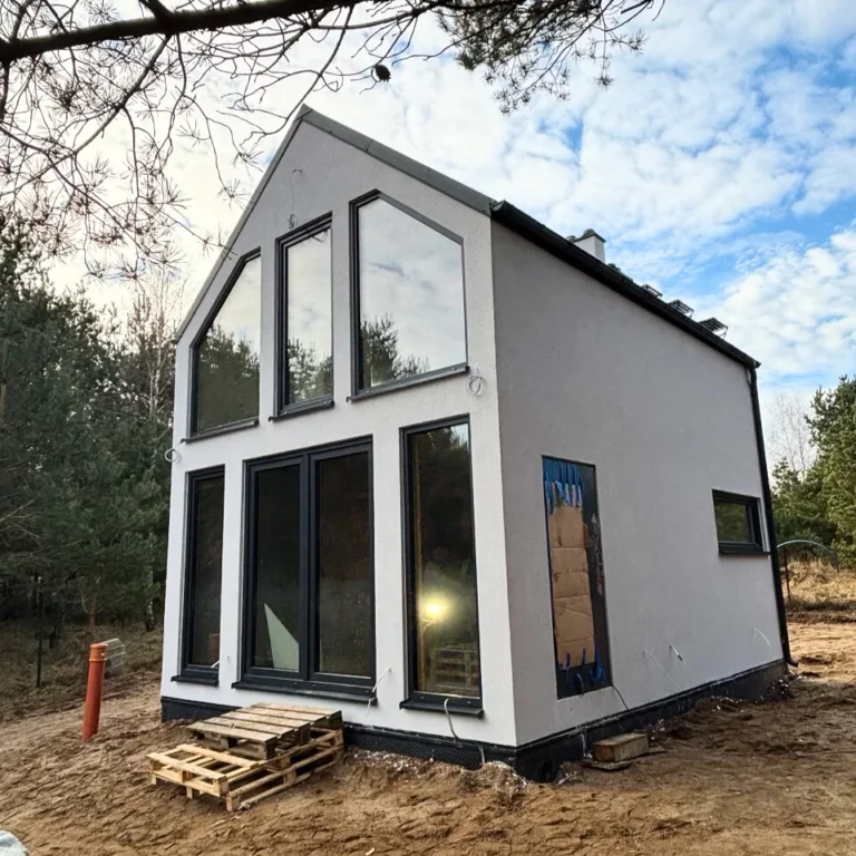 Nebraska II projekt domu dom drewniany szkieletowy firma Mildo Pomorze