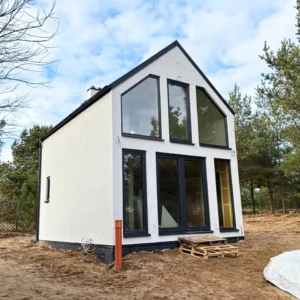 Nebraska II projekt domu dom drewniany szkieletowy firma Mildo Pomorze