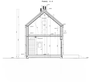 Nebraska II projekt domu dom drewniany szkieletowy firma Mildo Pomorze