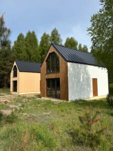 Nebraska III projekt domu dom drewniany szkieletowy firma Mildo Pomorze