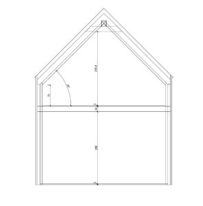 Nebraska IV projekt domu dom drewniany szkieletowy firma Mildo Pomorze