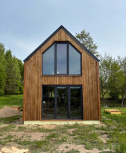 Nebraska IV projekt domu dom drewniany szkieletowy firma Mildo Pomorze