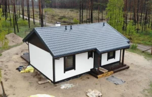 Nevada projekt domu parterowego dom drewniany szkieletowy Mildo