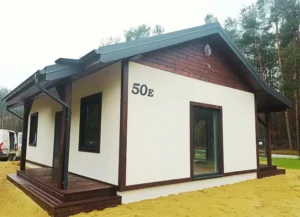 Nevada projekt domu parterowego dom drewniany szkieletowy Mildo