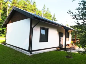 Nevada projekt domu parterowego dom drewniany szkieletowy Mildo