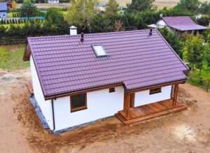 Nevada III klasyczna projekt domu drewnianego szkieletowego Mildo dom drewniany