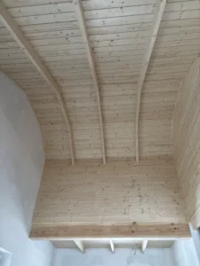 Nevada III klasyczna projekt domu drewnianego szkieletowego Mildo dom drewniany