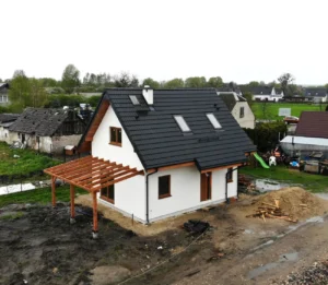 Ohio projekt domu drewnianego szkieletowego Mildo