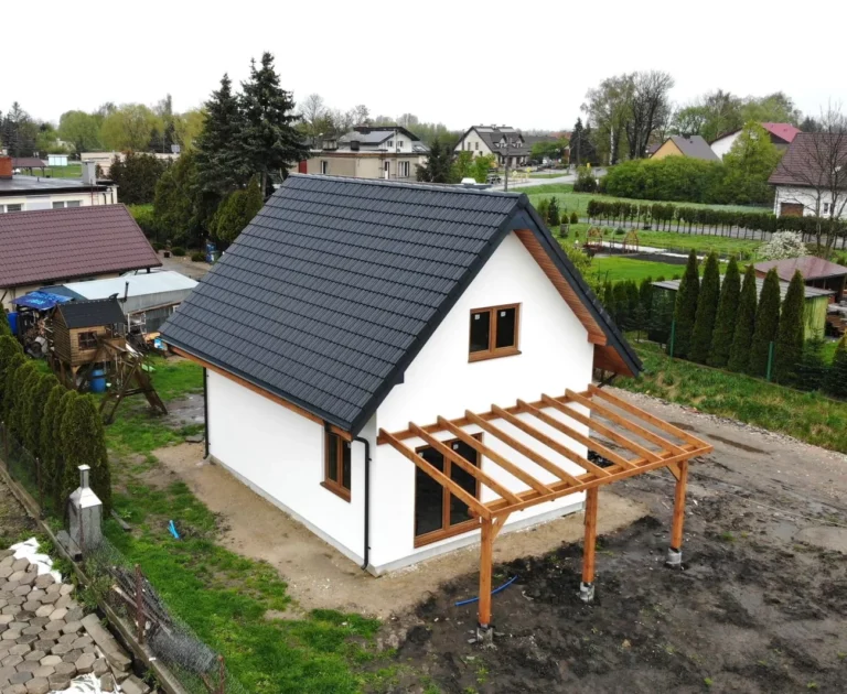 Ohio projekt domu drewnianego szkieletowego Mildo