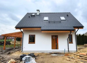 Ohio projekt domu drewnianego szkieletowego Mildo