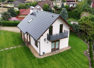 Oregon projekt domu dom drewniany szkieletowy piętrowy Mildo domy drewniane