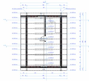 Teksas projekt domu dom drewniany szkieletowy z tarasem Mildo