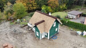 Teksas II projekt domu drewnianego szkieletowego Mildo domy drewniane