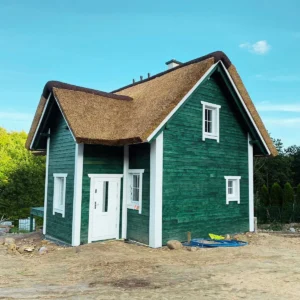 Teksas II projekt domu drewnianego szkieletowego Mildo domy drewniane