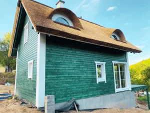 Teksas II projekt domu drewnianego szkieletowego Mildo domy drewniane