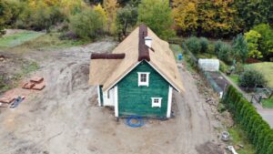 Teksas II projekt domu drewnianego szkieletowego Mildo domy drewniane