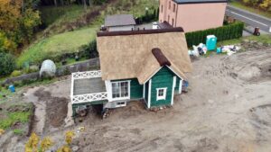 Teksas II projekt domu drewnianego szkieletowego Mildo domy drewniane