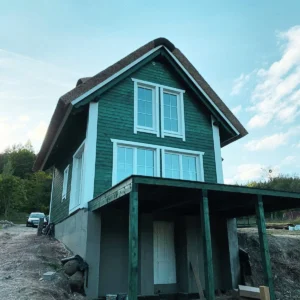 Teksas II projekt domu drewnianego szkieletowego Mildo domy drewniane