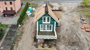 Teksas II projekt domu drewnianego szkieletowego Mildo domy drewniane