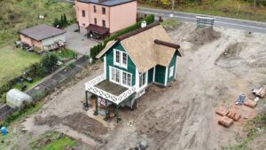 Teksas II projekt domu drewnianego szkieletowego Mildo domy drewniane