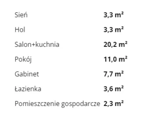 Z451D projekt domu drewnianego szkieletowego Mildo