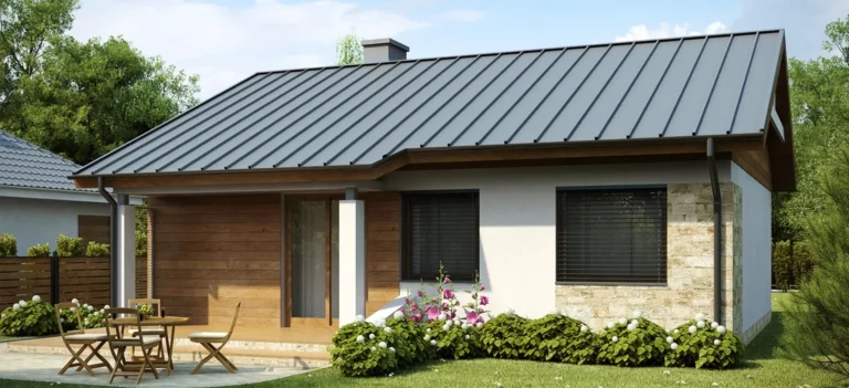 Z78 D projekt domu drewnianego szkieletowego Mildo