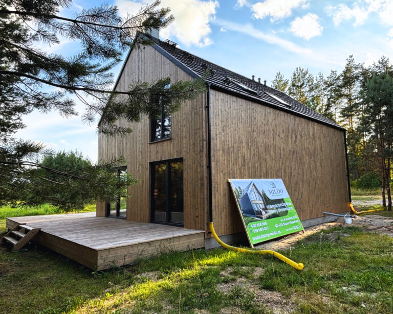 Waszyngton projekt domu dom drewniany szkieletowy firma Mildo Pomorze