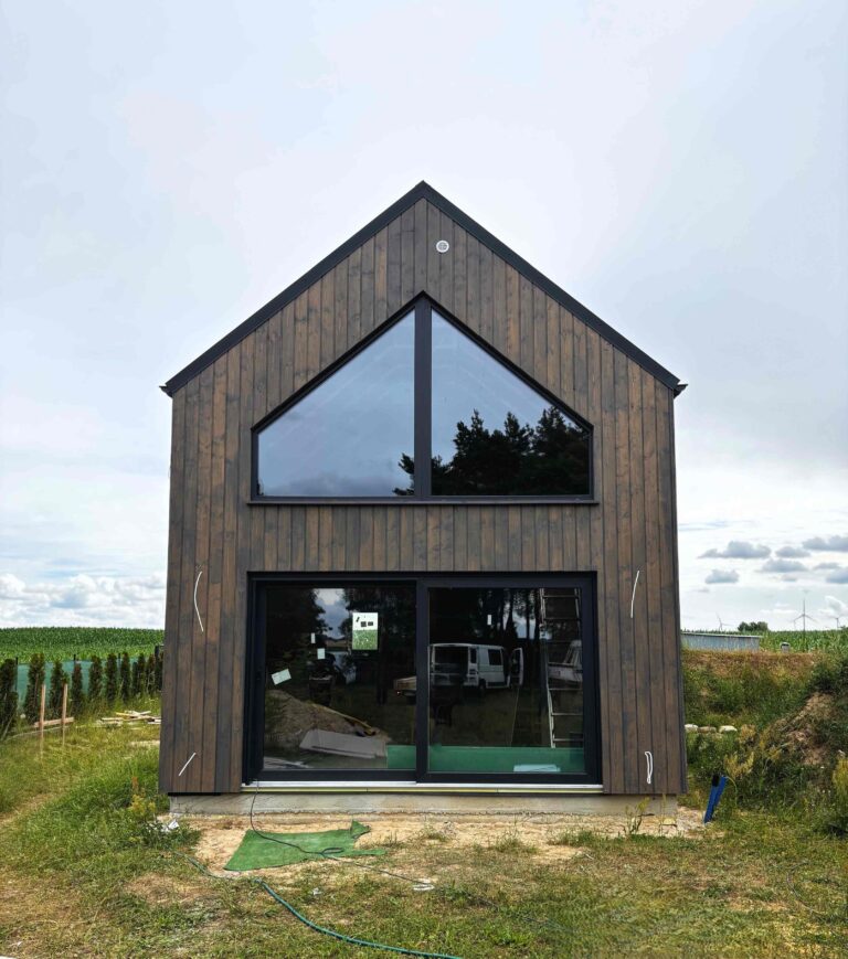 Nebraska V projekt domu dom drewniany szkieletowy Mildo