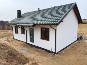 dom drewniany Karolina IV dom modułowy szkieletowy dom do 70 m kw. bez pozwolenia na budowę