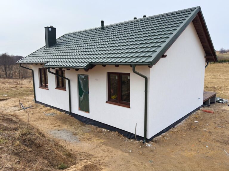 dom drewniany Karolina IV dom modułowy szkieletowy dom do 70 m kw. bez pozwolenia na budowę