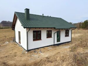 dom drewniany Karolina IV dom modułowy szkieletowy dom do 70 m kw. bez pozwolenia na budowę