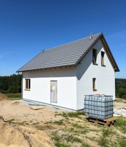 dom drewniany Wirginia piętrowy modułowy szkieletowy firma Mildo Kaszuby Pomorze